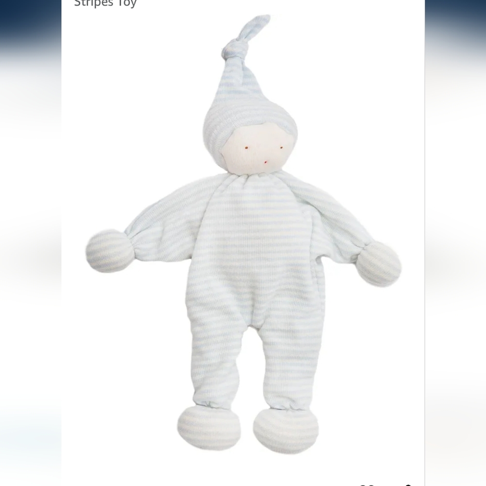 NWT lot of 2 Under The Nile Organic Cotton Dolls Newborn gifts - Picture 6 of 7
